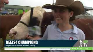 Beef2024 Champions - Supreme Champion Breeder Group