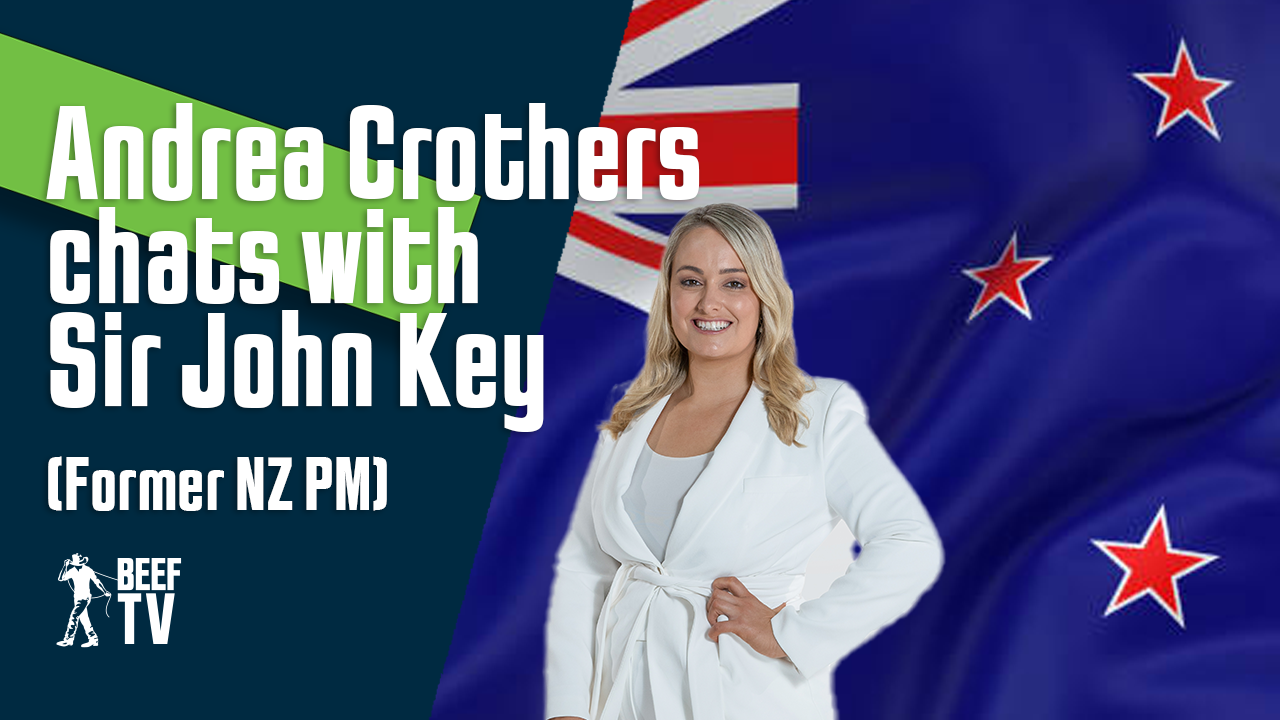 Andrea Crothers Chats With Sir John Key (Former NZ Prime Minister)